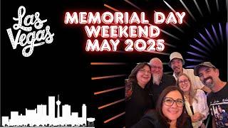 Las Vegas Vlog - May 2025 Part 1. Late Night Excalibur Arrival - Fremont Fun - Bardot Brasserie