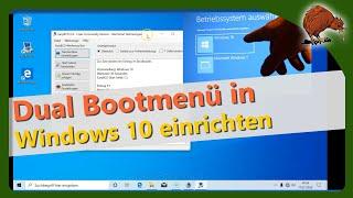 Dual boot mit Windows 10 - Bootmenü einrichten