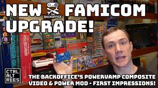 A New Famicom Composite Mod Appears! Backoffice PowerVAMP Mod First Impressions