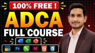 ADCA Computer Course in Hindi