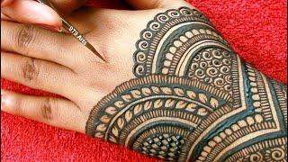 Discover unique style of mehndi design||Mehndi design full hand easy simple||Stylish dulhan mehandi