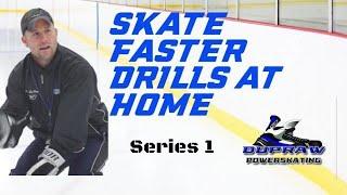 How to skate faster-  Drills You Can Do At Home - DuPraw Powerskating