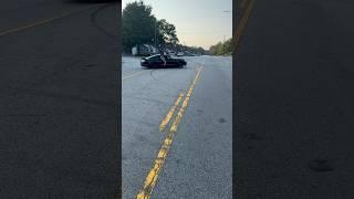 Mustang blocks the road #mustang #drift #car #solo4l #viral #atlanta #mopar #shorts