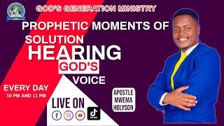 MENTION YOU PROPHETIC MOMENTS OF SOLUTION Prt 0410 | Prophet Mwema Holyson..