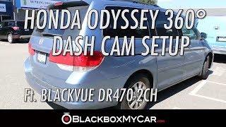 Blackvue 4-Channel Dash Cam Setup in Minivan - BlackboxMyCar