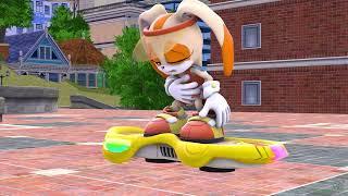 (SFM) Cream the Rabbit Farting While Riding On Extreme Gear