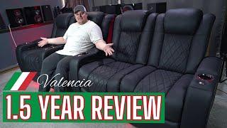 Valencia Home Theater Chairs AFTER 1.5 YEARS, What BROKE? Long Term Review Tuscany Ultimate Luxury