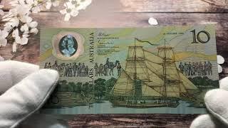 Australia 1988 10 dollar polymer commemorative banknote