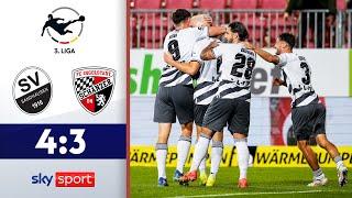 3 Treffer reichen Schanzern nicht | SV Sandhausen - FC Ingolstadt 04 | Highlights - 3. Liga 24/25