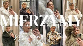 Przymierzyłam 20 sztucznych futer !!! ZARA / Reserved / Stradivarius/ viralowe futro z ZARY