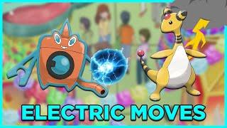 The Electric Type Moves Of Pokemon