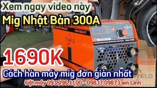 XEM NGAYTẠI SAO NÊN DÙNG MÁY HÀN MIG THAY VÌ HÀN QUE? MIG NHẬT TIWELD 300 #mayhan #mayhanmig #kobe