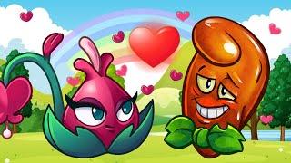 Любовная история Сердцепульты. РАСТЕНИЯ против ЗОМБИ 2 или PLANTS vs ZOMBIES 2. Серия 205