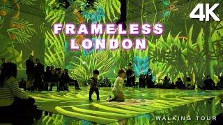 Frameless London: Immersive Art Experience Full Tour in 4K | Silent Journey