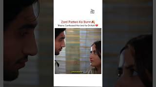 This scene Zard patton ka bunn edit ft sajal aly and hamza sohail #shortsfeed #love