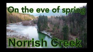 Norrish Creek Fly Over on the Eve of Spring