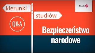 Kierunek bezpieczeństwo narodowe - program studiów, praca, zarobki.