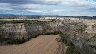 2021 Spring Seeding Along the Edge (1,000ft Cliffs) #shorts