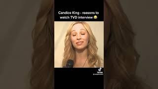 Candice Accola funny interview 