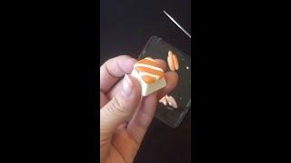 Making a Sushi/Sashimi Keycap for the Letter S | Food Keyboard Series (Day 5)