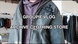 Groupie Showroom Vlog (Archive Clothing Store)