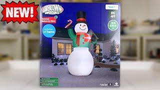 Gemmy 20FT COLOSSAL SNOWMAN Airblown Inflatable Review! (At Home 2023 Exclusive)