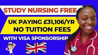 UK Has Finally Opened New 18 Months FREE NURSING Courses | No Experience/Science Background