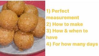 Home remedy for knee pain / 1 ladoo a day for stronger knee