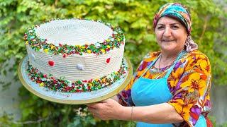 Grandma's Fabulous Classic Vanilla Cake Recipe: Make Your Own Birthday Cake!