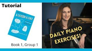 A Dozen A Day Blue Book Group 1 Tutorial