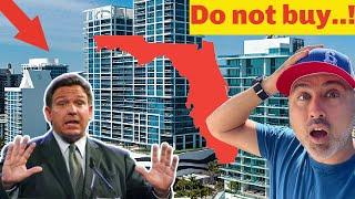 Do Not buy a Florida Condo until 2025! (Condo Crisis gets worse!)