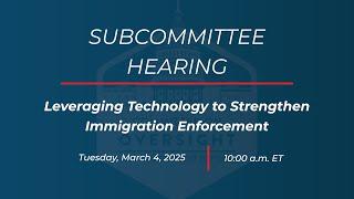 Leveraging Technology to Strengthen Immigration Enforcement