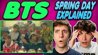 BTS - 'Spring Day' MV EXPLAINED REACTION!! | Sewol Ferry, Snowpiercer & Survivors