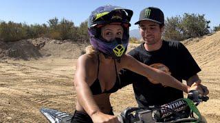 Girlfriend Breaks In KX 450 - Day By Slay #31