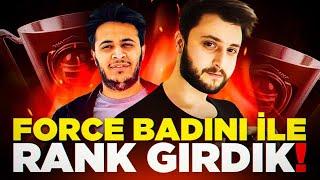 AVRUPA 1 FORCE BADİNİ İLE RANK GİRDİK.(AŞIRI UTANDIM ÜZÜLDÜM)