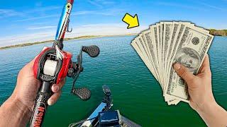 Getting PAID in a Bass Tournament! (Crazy Day)