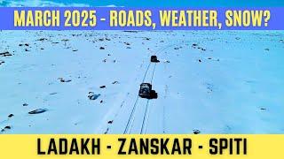 March 2025 - Leh Ladakh, Spiti & Zanskar Trip - Latest Updates, Road Status, Weather, Bike Ride