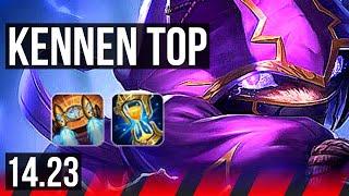 KENNEN vs VOLIBEAR (TOP) | KR Challenger | 14.23