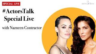 #ActorsTalk with American actress Nazneen Contractor (#ActorsTalk с актрисой НАЗНИН КОНТРАКТОР).