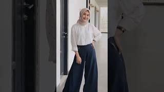 Rekomendasi Ootd Hijab Cewe Pendek, Cakep Dan Lucu #shorts #ootdhijab #outfitinspiration