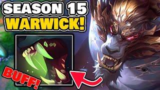 NEW ARCANE Warwick in SEASON 15 | PBE Gameplay