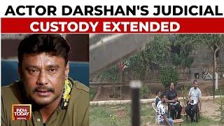 Kannada Actor Darshan's Judicial Custody Extended, Actor Transferred To Ballari Jail | India Today