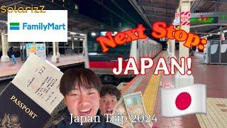 Next Stop: JAPAN! (Japan Trip 2024) | SolarizZ Trip