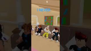 Playing Have I ever on roblox