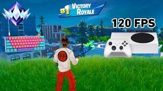 Fortnite Unreal Ranked Reload Remix on Xbox Series S | Keyboard & Mouse Gameplay | 120 FPS