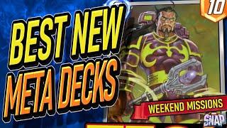 Top 10 Meta Decks After Agamotto! Play These for INFINITE FAST! Marvel Snap