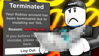 DONT WEAR THIS ROBLOX HAT, You'll Get Banned...