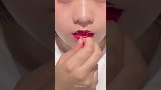 lip tattoo  #liptint #koreanmakeup