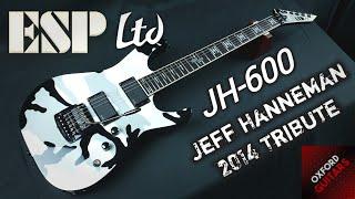 ESP LTD JH-600 Jeff Hanneman 2014 Tribute Edition #18 of 100 guitar close up video