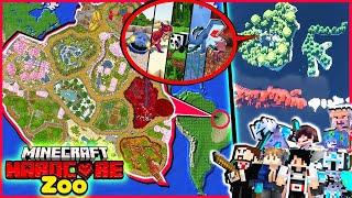 1000 HARI SURVIVAL HARDCORE BUAT KEBUN BINATANG DI MINECRAFT ISI HIU THE BLOOP VS EL GRAND MAJA